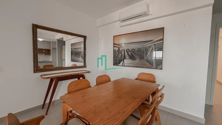 Imagem LINDA UNIDADE MOBILIADA E DECORADA DISPONIVEL PARA LOCAÇÃO NO EDIFICIO SOUL EM FRANCA/SP