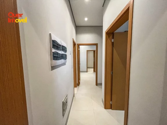 Imagem Casa de luxo em condomínio no Real Sul, Ribeirão Preto-SP - 3 suítes, 4 banheiros, 4 vagas - Condomínio Vivendas da Mata Portal Aroeira - Quer Imóvel Negócios Imobiliários.