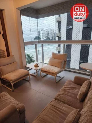 Imagem Apartamento com 3 dormitórios à venda, 100 m² por R$ 930.000,00 - Vila Luis Antônio - Guarujá/SP