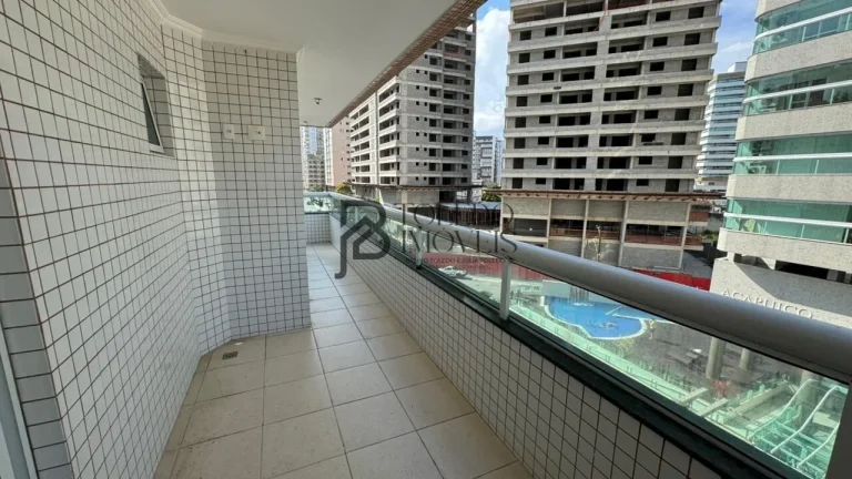 Imagem Apartamento 02 dormitórios sendo 01 suíte com 93m² com 01 vaga de garagem - Vista mar e Sol manhã