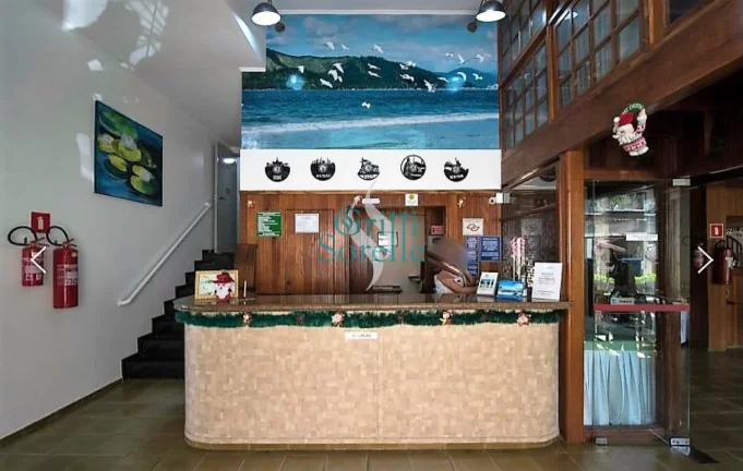Imagem Hotel à Venda, beira mar, na Praia da Enseada - Ubatuba/SP.