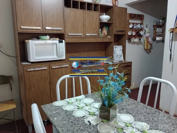 Imagem Casa em Serrana - SP R$ 180.000,00 são 2 casas no terreno 10 X 25 m, 1 dormitório, sala, cozinha, 1 carro, quintal - Centro