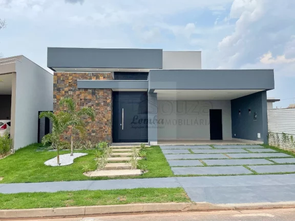 Imagem Residência de luxo com 3 suítes em condomínio exclusivo no Mirante do Pary, Várzea Grande-MT - 179m² - 4 vagas.