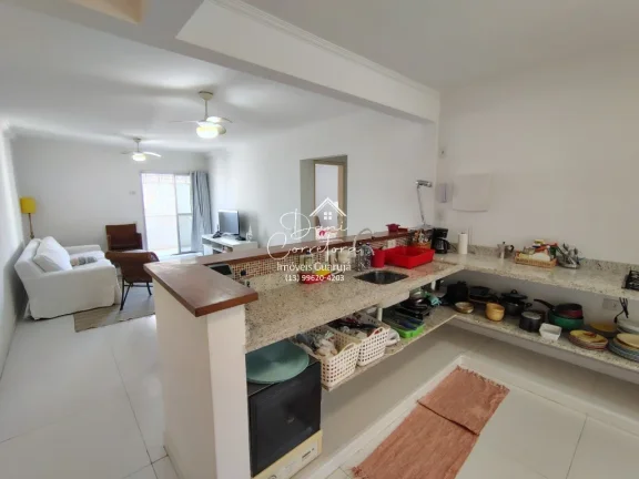 Imagem Imperdível: Apartamento à Venda em Guarujá-SP, Pitangueiras - 2 quartos, 2 salas, 2 banheiros, 1 vaga, 82m²