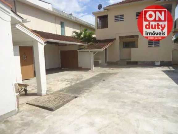 Imagem Sobrado com 5 dormitórios - venda por R$ 5.000.000,00 ou aluguel por R$ 19.000,00/mês - Gonzaga - Santos/SP