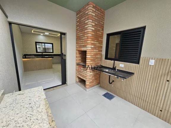 Imagem Casa moderna com 3 dormitórios à venda, 104 m² por R$ 860.000 - Condomínio Jardins do Império - Indaiatuba/SP