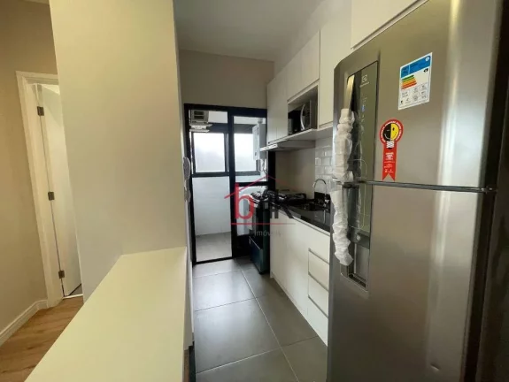 Imagem Apartamento mobiliado com 1 dormitório para alugar, 34 m² por R$ 3.942/mês - Chácara Santo Antônio (Zona Sul)