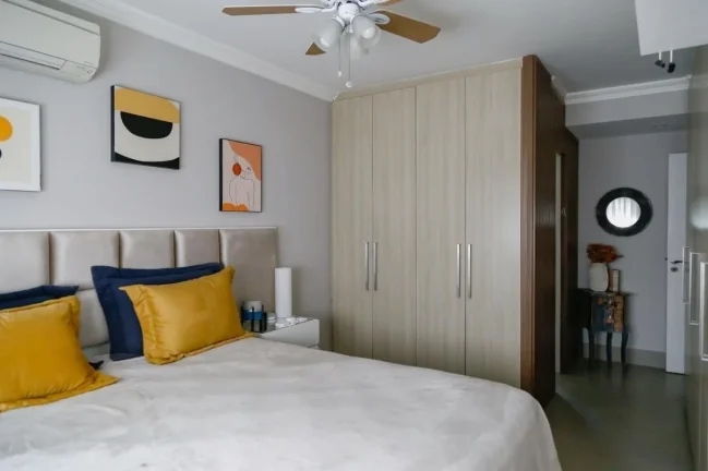 Imagem Apartamento Vila Romana - 128M², 3 Dorms, 3 Suítes, 2 Vagas Com Sorteio Anual, Face Norte, Varanda Gourmet, Armários, Ar Condicionado.