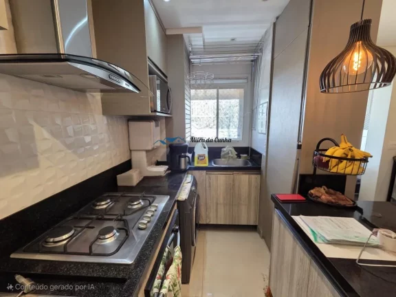 Imagem Lindo Apartamento para Venda, com 3 dormitórios, 1 Suíte, 2 vagas, Varanda Gourmet, 75m², Vila Apiaí, Santo André