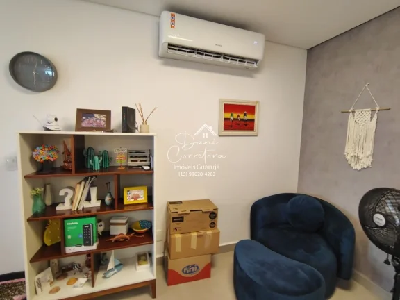 Imagem Apartamento frente mar com lazer, Tombo com 3 Quartos, 3 Suítes, 2 Salas, 4 Banheiros, 3 Vagas de Garagem, 112m²!