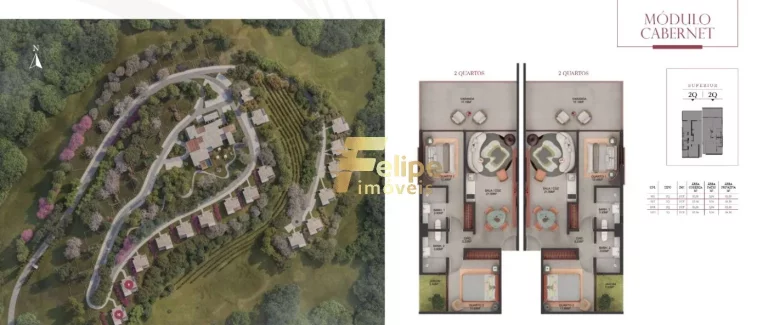 Imagem EXCELENTE APARTAMENTO DE 02 QUARTO EM CONDOMÍNIO DE ALTO PADRÃO, LOCALIZADO EM DOMINGOS MARTINS/ES!