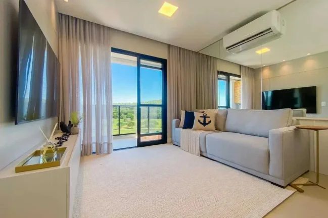 Imagem Apartamento mobiliado com 3 dormitórios sendo 2 suítes a 350m da Praia | Gov Celso Ramos/SC