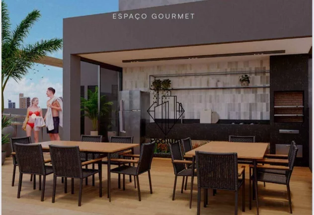 Imagem Apartamentos com varanda/sacada á 400m da praia do Bessa-AP2755.