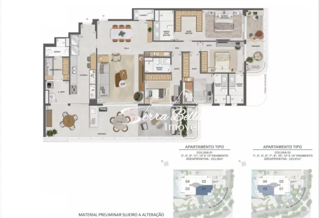 Imagem Apartamento Alto Padrão em Barra da Tijuca, Rio de Janeiro/RJ