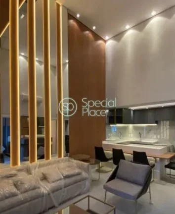 Moderno Loft para locação Jardins *100m² privativos *Duplex 100% mobiliado *Living com ambientes ...