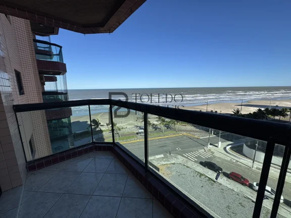 Imagem Apartamento Vista mar de 2 dormitórios sendo 1 suíte no bairro Caiçara - Praia Grande