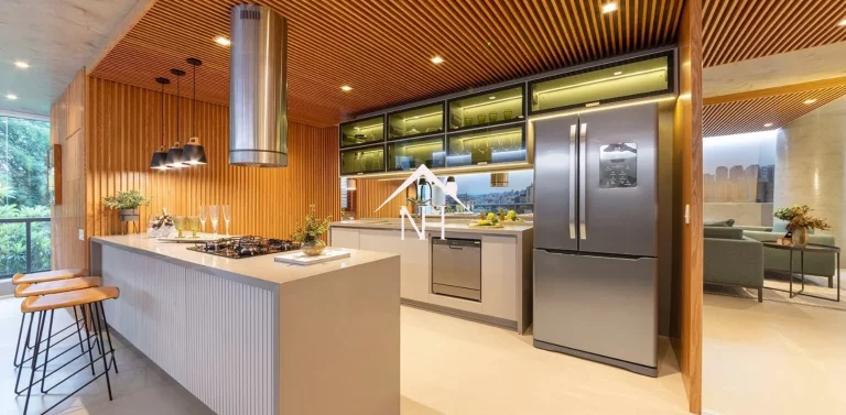 Imagem apartamento de 154m c/ 3 suites, terraço gourmet, hall privativo, depósito, 2 vagas, piscina, deck, solarium, sauna, salão de festas, churrasqueira