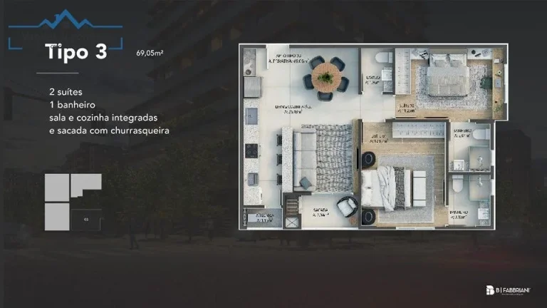 Imagem Hub 444 Residencial: pré-lançamento em Itapema S/C.