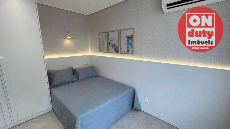 Imagem Kitnet à venda, 30 m² por R$ 514.000,00 - José Menino - Santos/SP