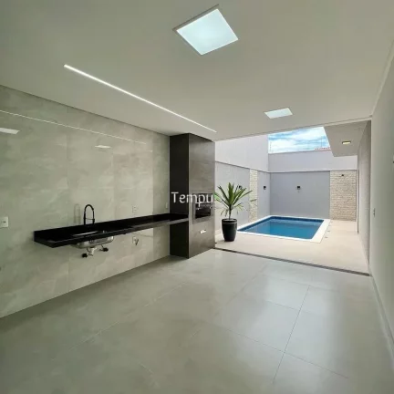 Imagem Casa à venda no bairro Residencial Humaitá - Goiânia/GO Alto padrão, 3 suites closet, acabamento moderno
