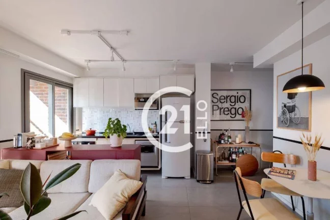 Imagem Apartamento com 1 dormitório à venda, 44 m² por R$ 1.300.000,00 - Jardim Paulista - São Paulo/SP