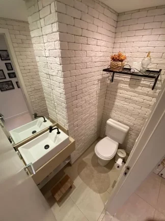 Imagem Excelente apartamento à venda no Panamby - Área: 143m² - 03 suítes - Living com ampla varanda en...