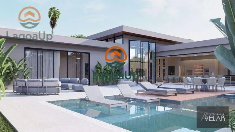Imagem Casa com 4 dormitórios à venda, 363 m² por R$ 5.690.000,00 - Condomínio Vitória Golf - Lagoa Santa/MG