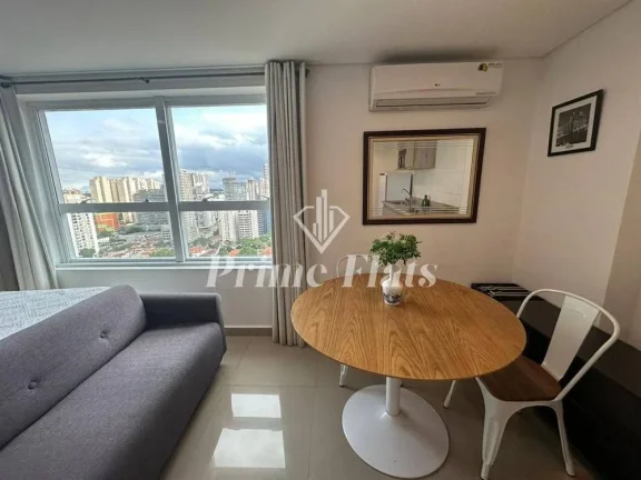 Imagem Flat disponível para locação no Home Boutique Brooklin, com 48m², 1 dormitório e 1 vaga