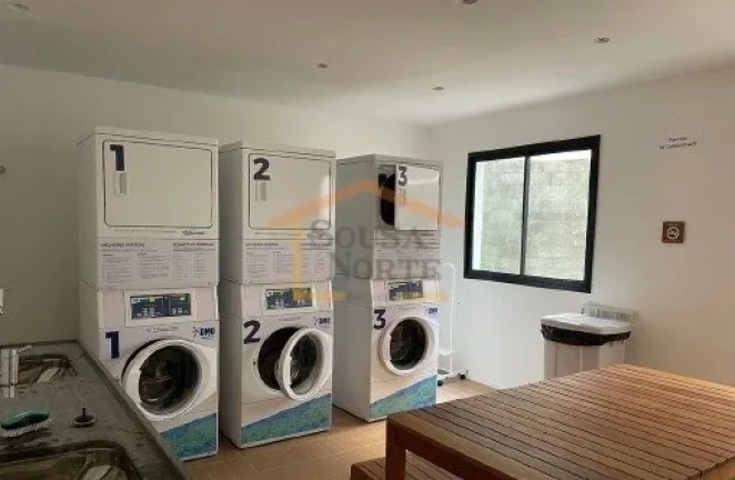 Imagem Apartamento com 1 dormitório, cozinha, banheiro, 30m².

Condomínio com lavanderia, salão de fest...