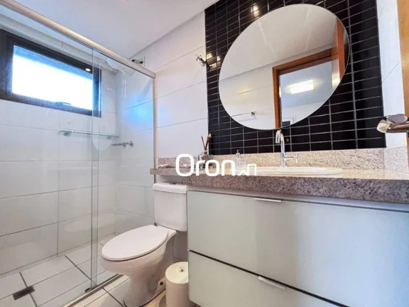 Imagem Apartamento mobiliado com 3 dormitórios à venda, 110 m² por R$ 1.046.000 - Serrinha - Goiânia/GO