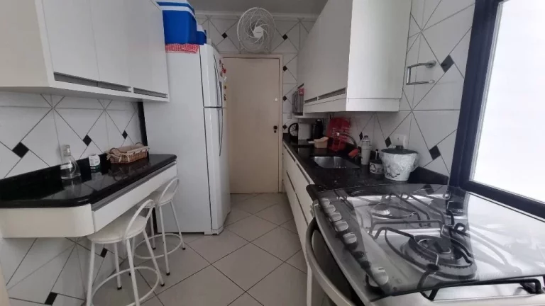 Imagem Apartamento com 3 dormitórios à venda, 98 m² - Tombo - Guarujá/SP