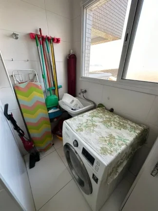 Imagem Apartamento com 2 dormitórios sendo 2 suítes à venda, 107 m² por R$ 599.000 - Aviação - Praia Grande/SP