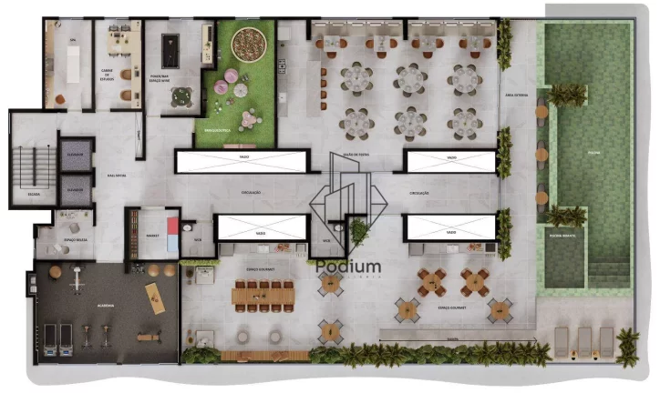 Imagem Apartamento com varanda / sacada nas proximidades de padarias, supermercados e restaurantes no Bairro de Intermares - AP1953