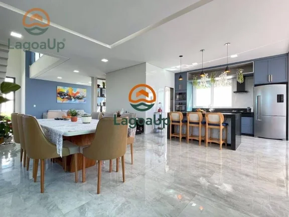Imagem Casa com 3 dormitórios à venda, 283 m² por R$ 3.100.000,00 - Lundceia - Lagoa Santa/MG