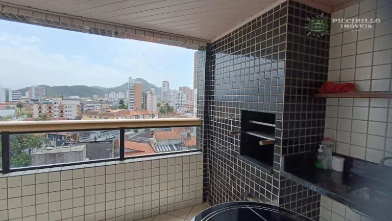 Imagem Apartamento com 2 dormitórios à venda, 63 m² por R$ 460.000,00 - Vila Guilhermina - Praia Grande/SP