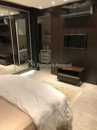Imagem Lindo apartamento para venda no Cambuí, um dormitório com cama box, armários embutidos, banheiro ...
