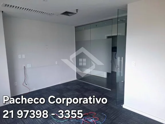 Imagem Centro Alugo Sala de 116m2 Edifício RB1 Alto Padrão com 02 vagas