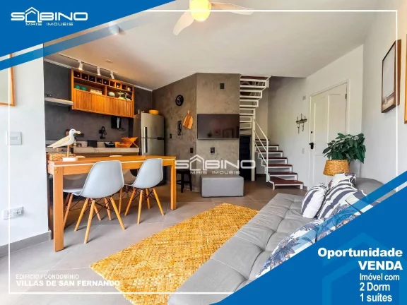 Imagem Apartamento à venda no Villas de San Fernando, com 2 dormitórios 73m² Riviera de São Lourenço