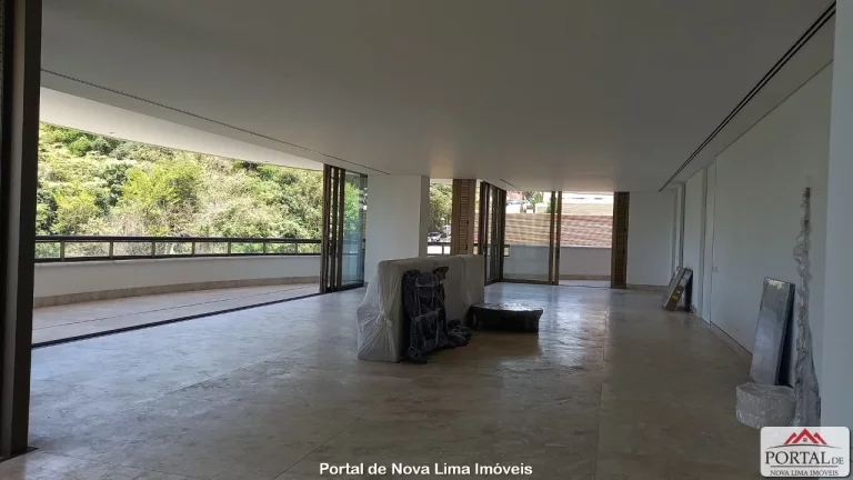 Imagem Apartamento de 576 m² mobília nova para locação no bairro Vale Sereno em Nova Lima