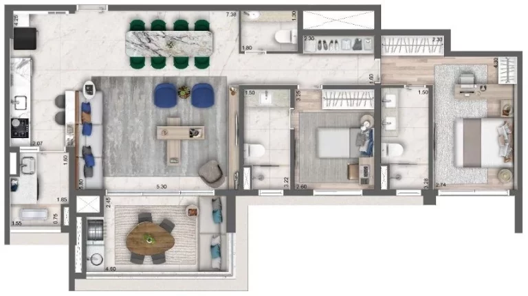 Imagem Bothanic Campo Belo Residences