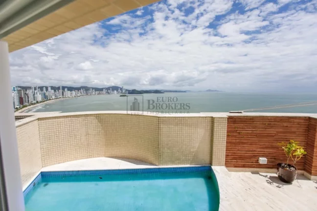 Imagem Cobertura Frente Mar com 04 suítes na Barra Sul em Balneário Camboriú