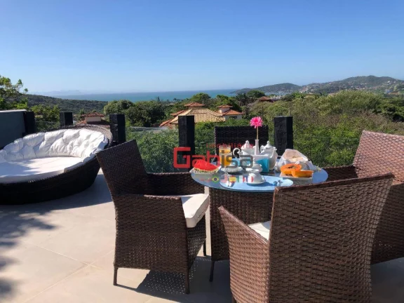 Imagem Casa com 4 dormitórios à venda, 310 m² por R$ 2.200.000,00 - Loteamento Portal da Ferradura - Armação dos Búzios/RJ