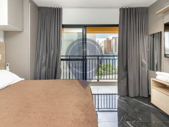 Imagem Studio à venda em São Paulo-SP, bairro Bela Vista: 1 quarto, 2 salas, 1 banheiro, 25m² de área. Venha conferir!