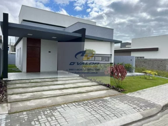 Imagem Vendo Casa, em Condomínio Fechado, com 100 m², área gourmet, piscina e 2 vagas