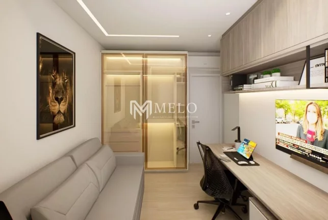 Imagem MOBILIADO E DECORADO EM CASA FORTE: 84,28m², 03qts, 01suite, 02vagas