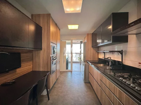 Imagem Apartamento Duplex Alto Padrão vista mar à Venda na quadra da praia no Embaré - Santos/SP
