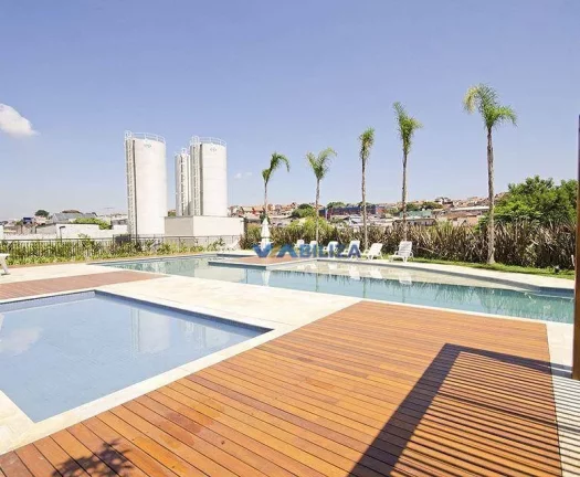 Imagem Apartamento com 3 dormitórios à venda, 56 m² por R$ 349.000,00 - Cocaia - Guarulhos/SP