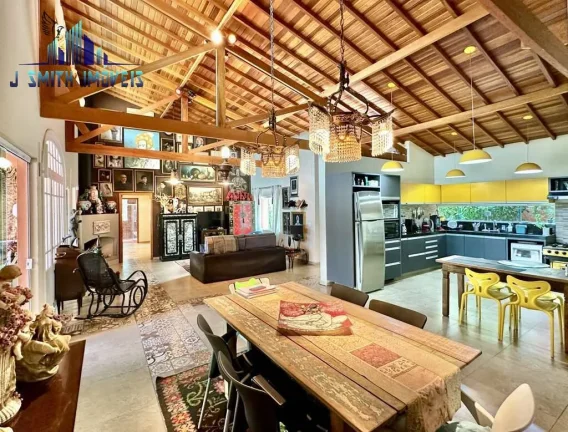 Imagem Casa Térrea, rústica e única! Terreno 1.754m². 3 Dorms. + Suíte Hóspedes!