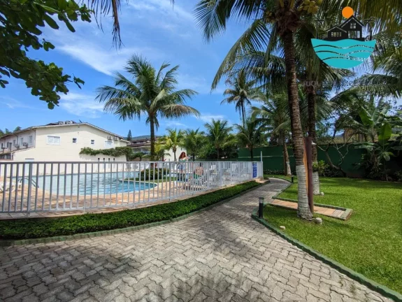 Imagem Aluguel Juquehy Anual - 3 quartos, sendo uma suíte, 01 vaga de auto, mezanino, cond. com piscina, churrasqueiras, 400m da praia | Juquehy Imobiliária