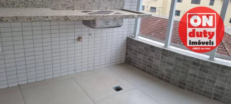 Imagem Apartamento com 2 dormitórios à venda, 122 m² por R$ 1.250.000,00 - Boqueirão - Santos/SP